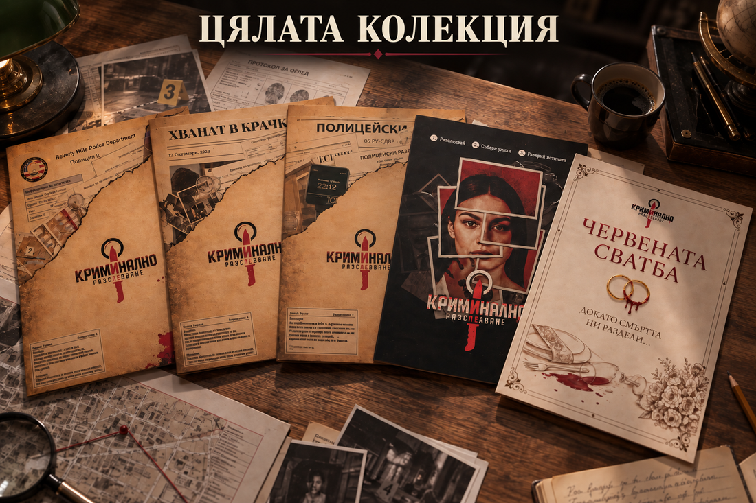Цялата колекция — 5 криминални случая